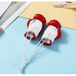 pu拳击手套钥匙扣 迷你小手套挂件 仿真皮革汽车挂件